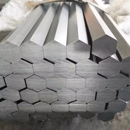 Barra de metal Barra hexagonal de acero inoxidable 304 316L Barra hexagonal Barra hexagonal de acero inoxidable
